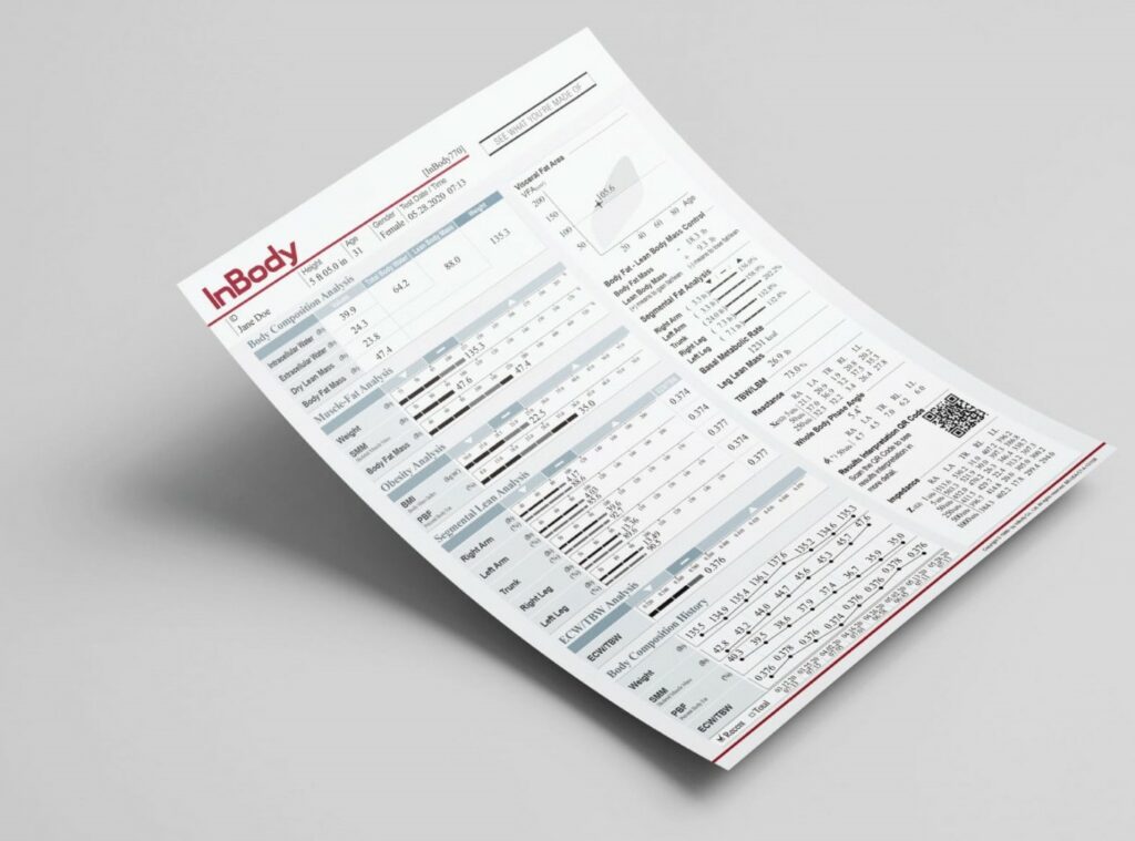 770 Result Sheet Interpretation - InBody USA